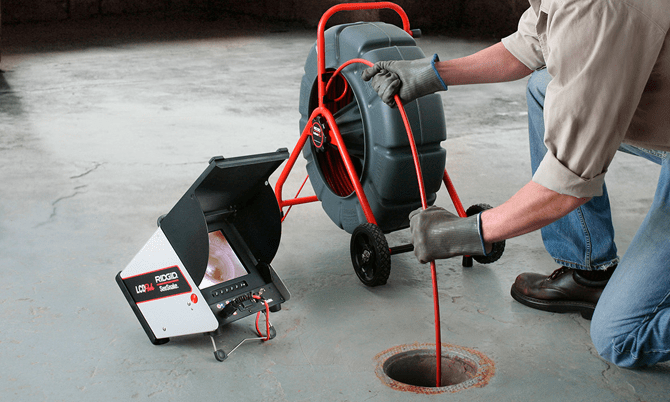Video Pipe Inspection in Rockwall